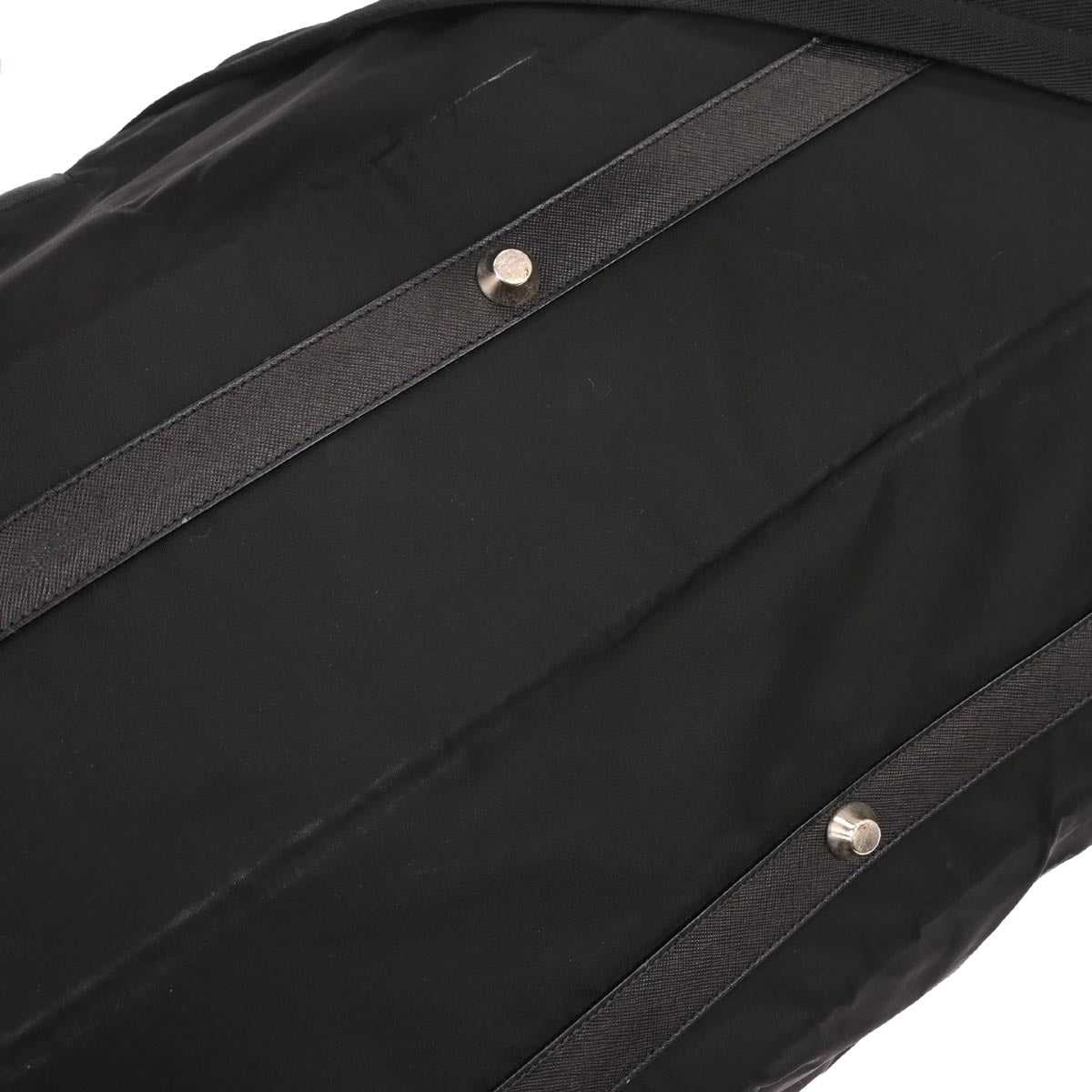 Prada Black Nylon 2way Shoulder Duffle Bag