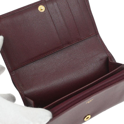 Cartier Must de Cartier Wallet Leather Bordeaux