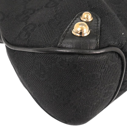 Gucci Black GG Horsebit Handbag