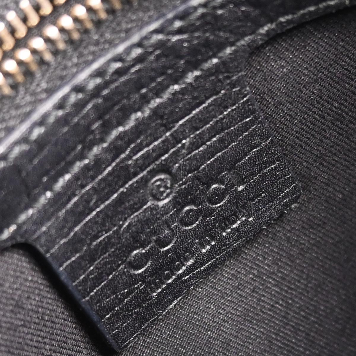 Gucci Black GG Horsebit Handbag