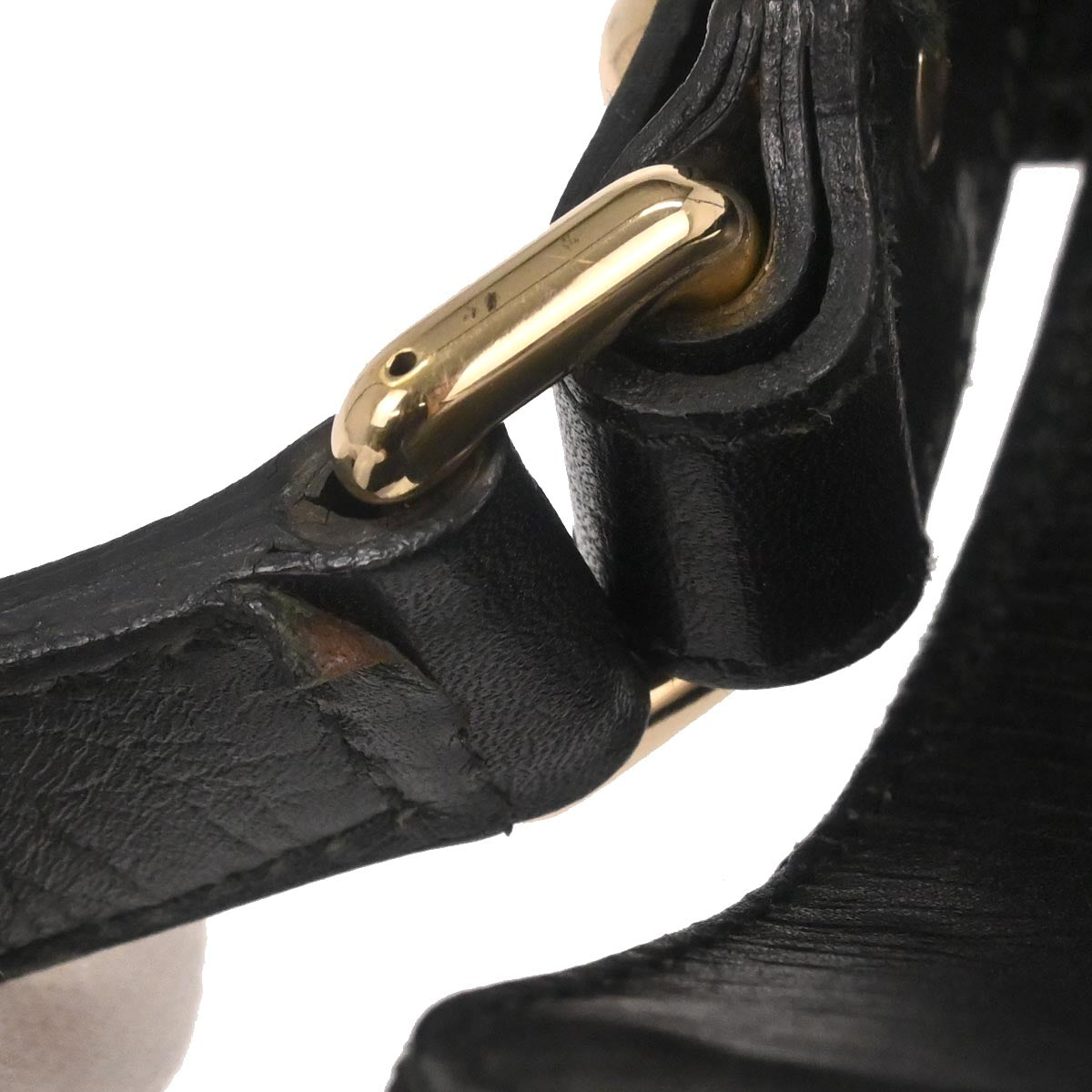 Gucci Black GG Horsebit Handbag