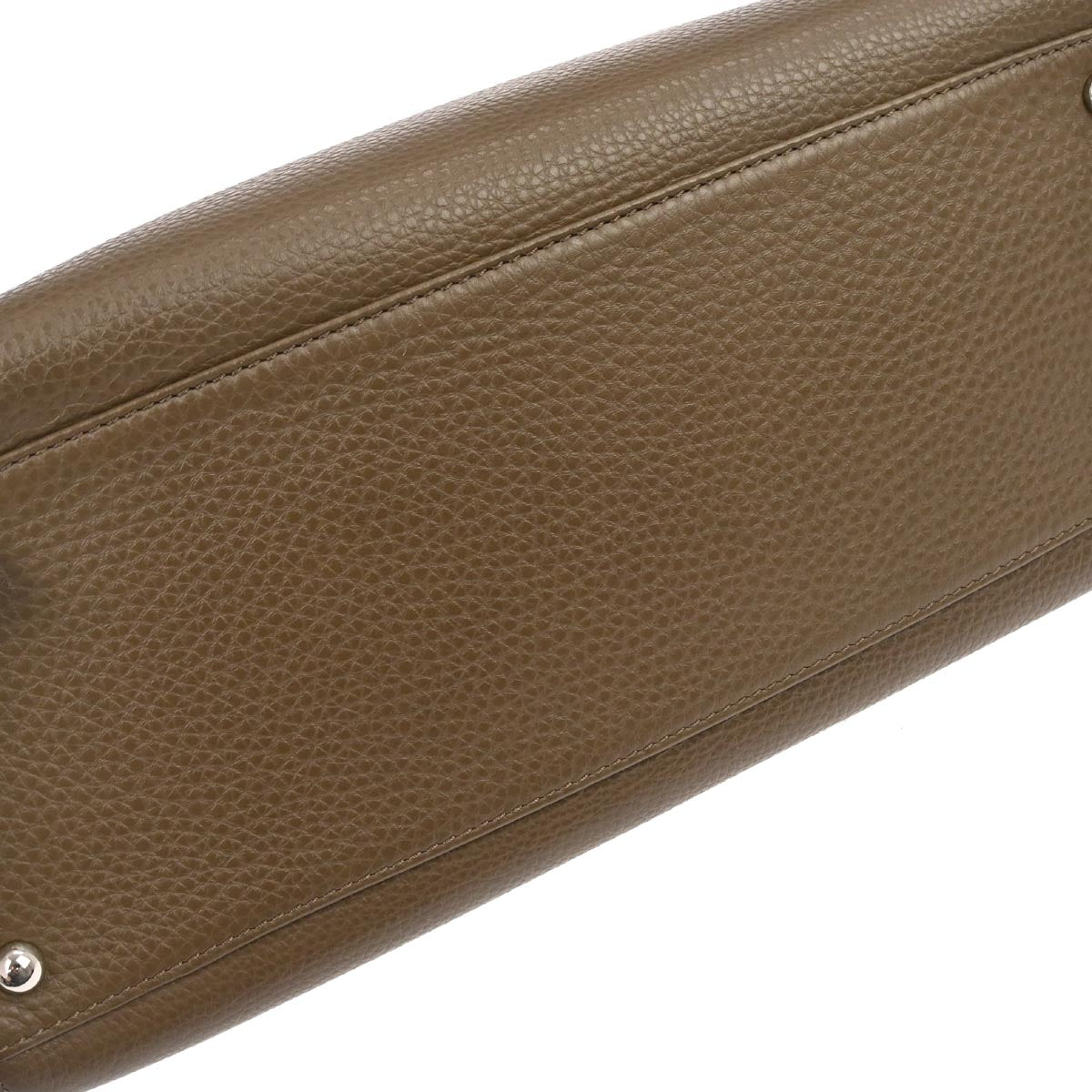 Chanel 2013-2014 Brown Deerskin Executive Cerf Tote Bag