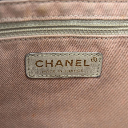 Chanel Black Lambskin Camellia Tote Handbag