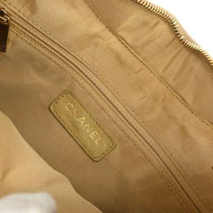 Chanel Beige Caviar Skin Hobo Handbag