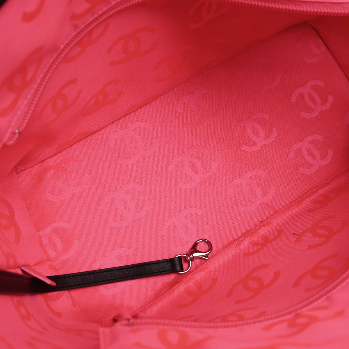 Chanel Black Calfskin Cambon Ligne Tote Handbag