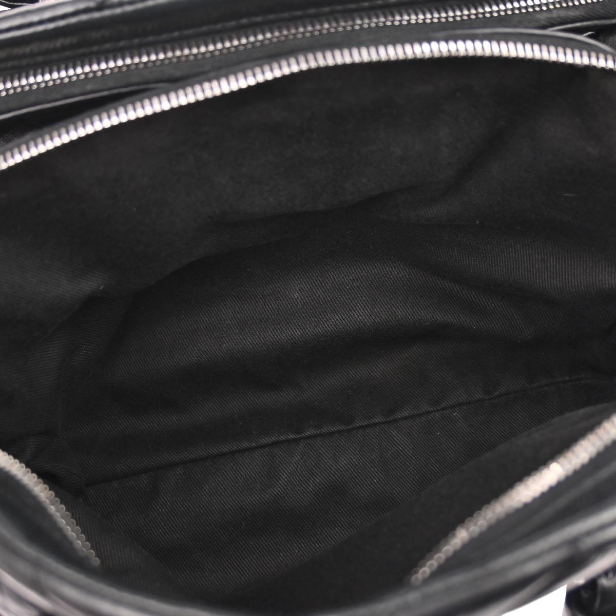 Chanel Black Lambskin Lady Braid Bowler Bag Handbag