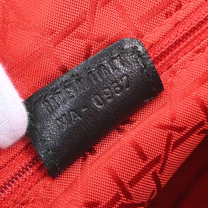 Christian Dior Black Lambskin Large Lady Dior Cannage 2way Shoulder Handbag