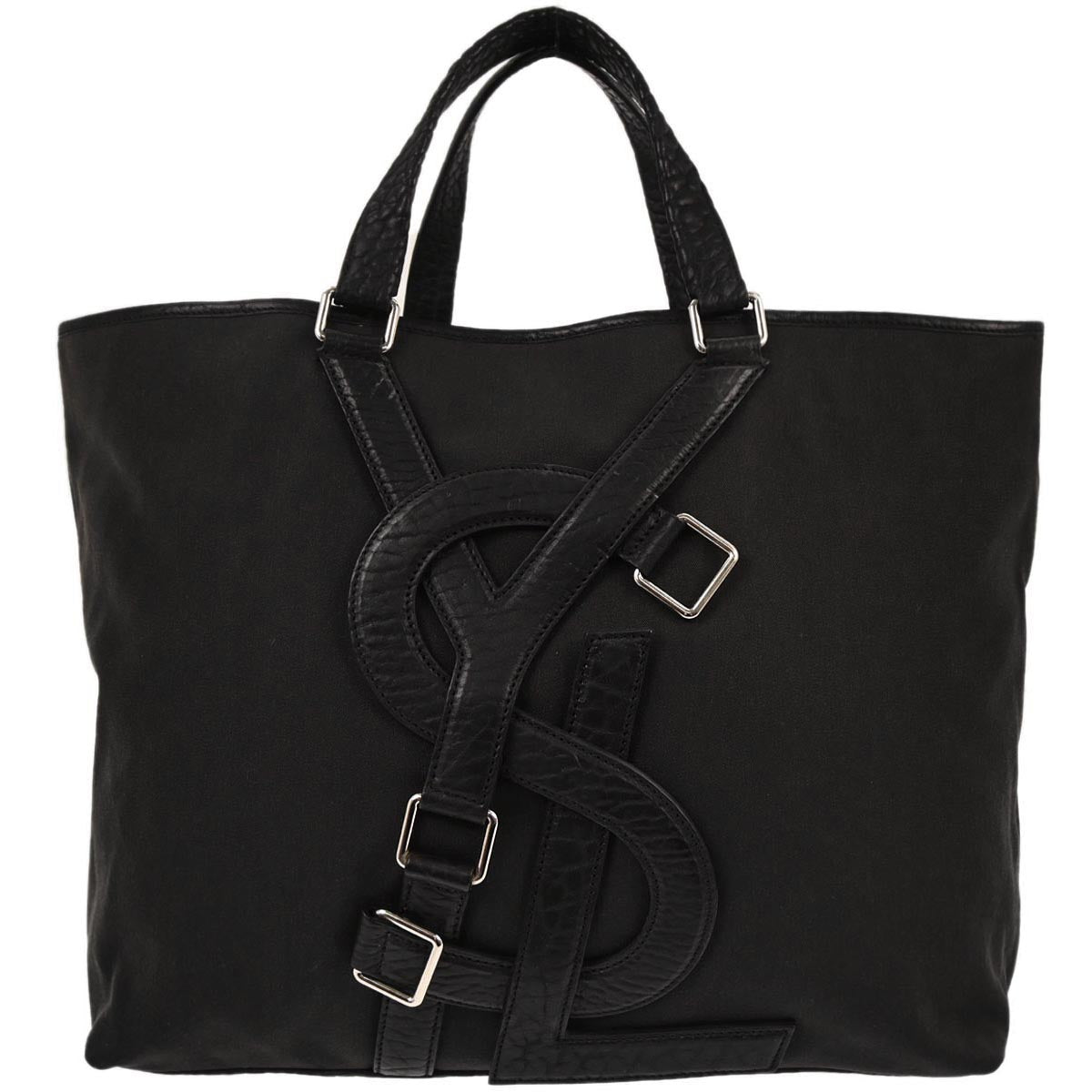 Yves Saint Laurent Black Vavin Tote Bag