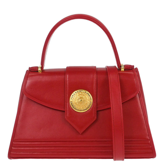 Yves Saint Laurent Red 2way Shoulder Handbag