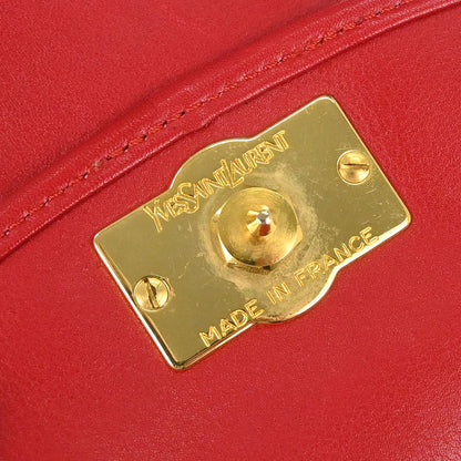 Yves Saint Laurent Red 2way Shoulder Handbag