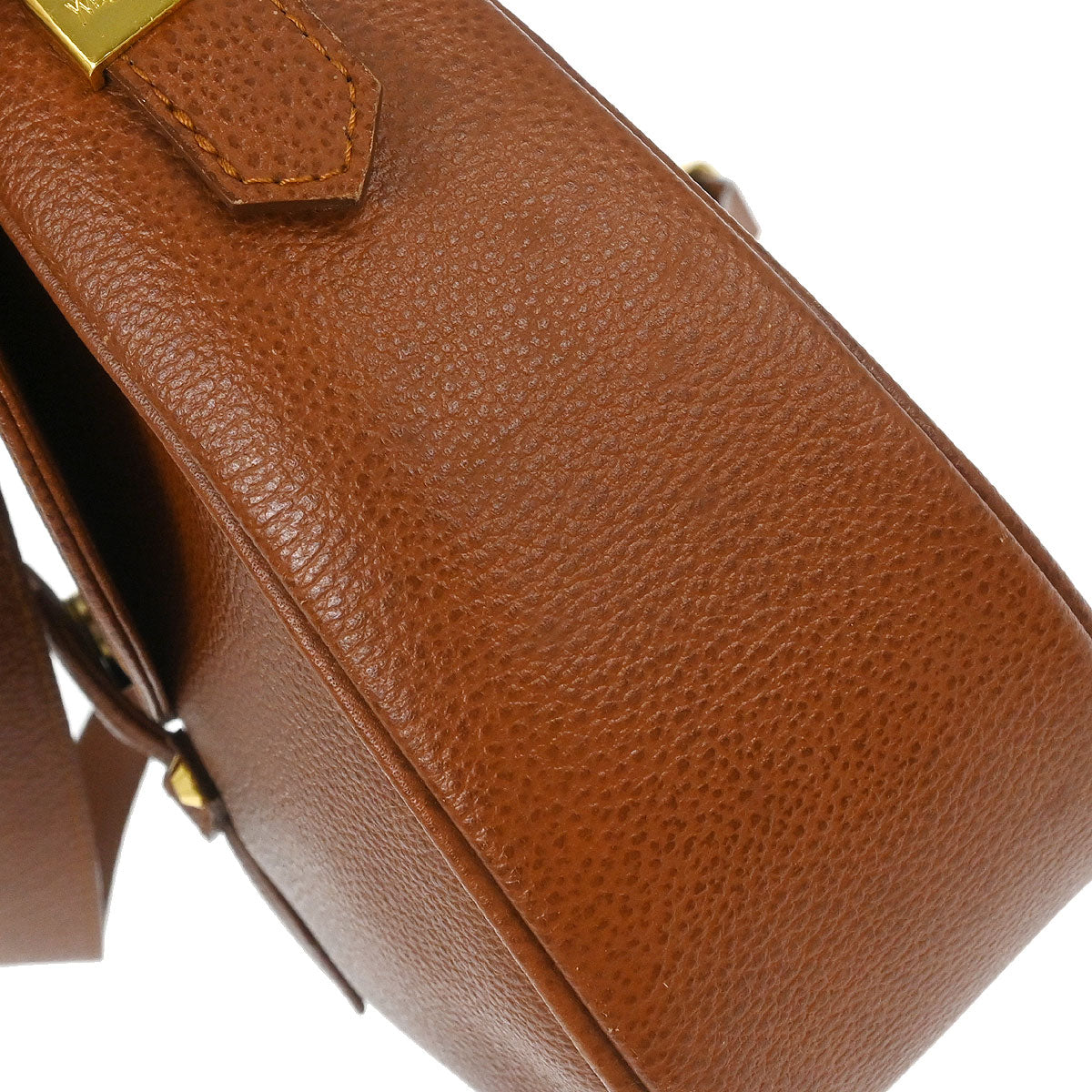 Yves Saint Laurent Brown Leather Shoulder Bag