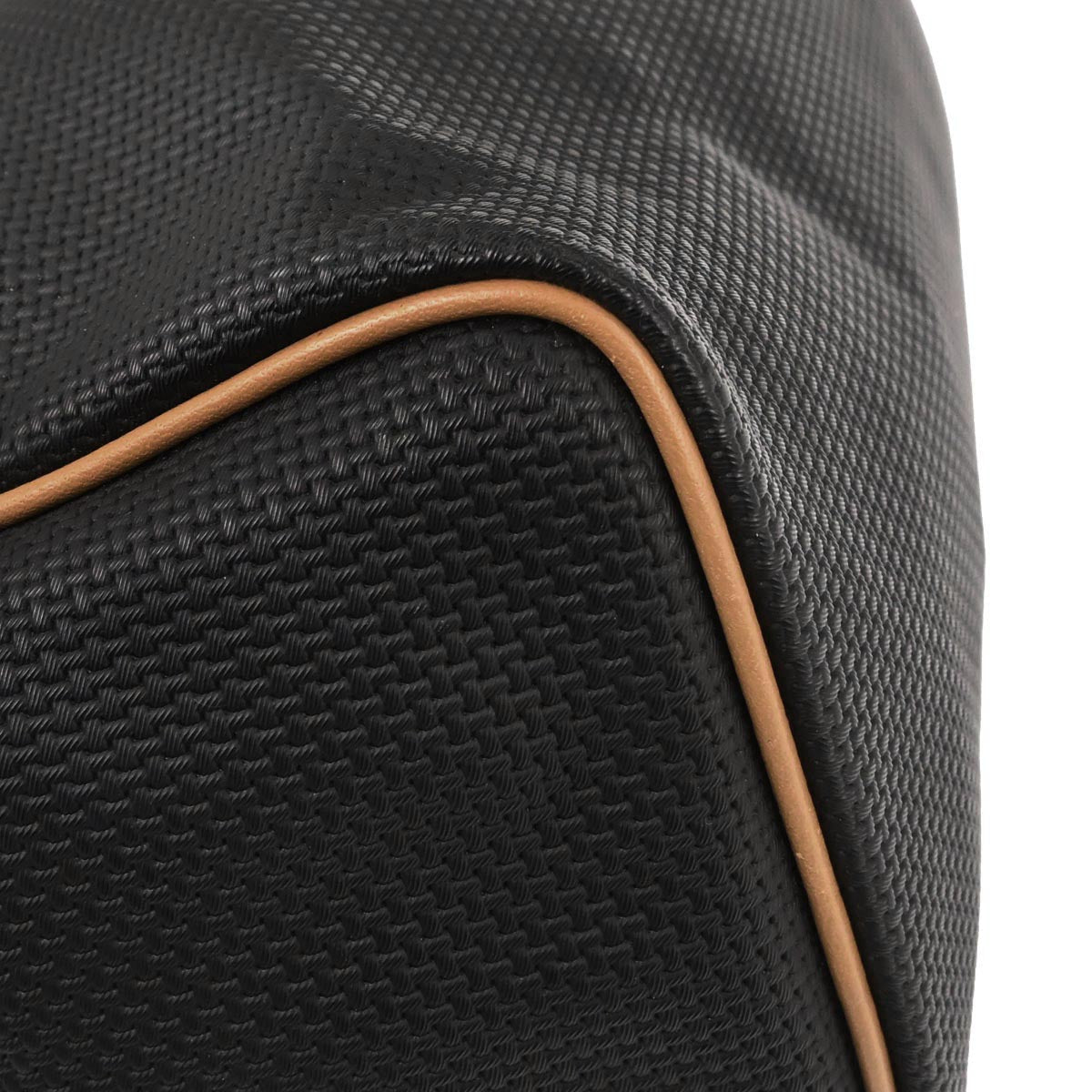 Yves Saint Laurent Black Leather Duffle Handbag