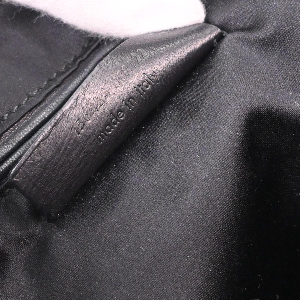 Yves Saint Laurent Black Leather Rive Gauche Muse Handbag