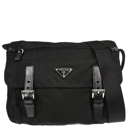 Prada Black Nylon Shoulder Bag