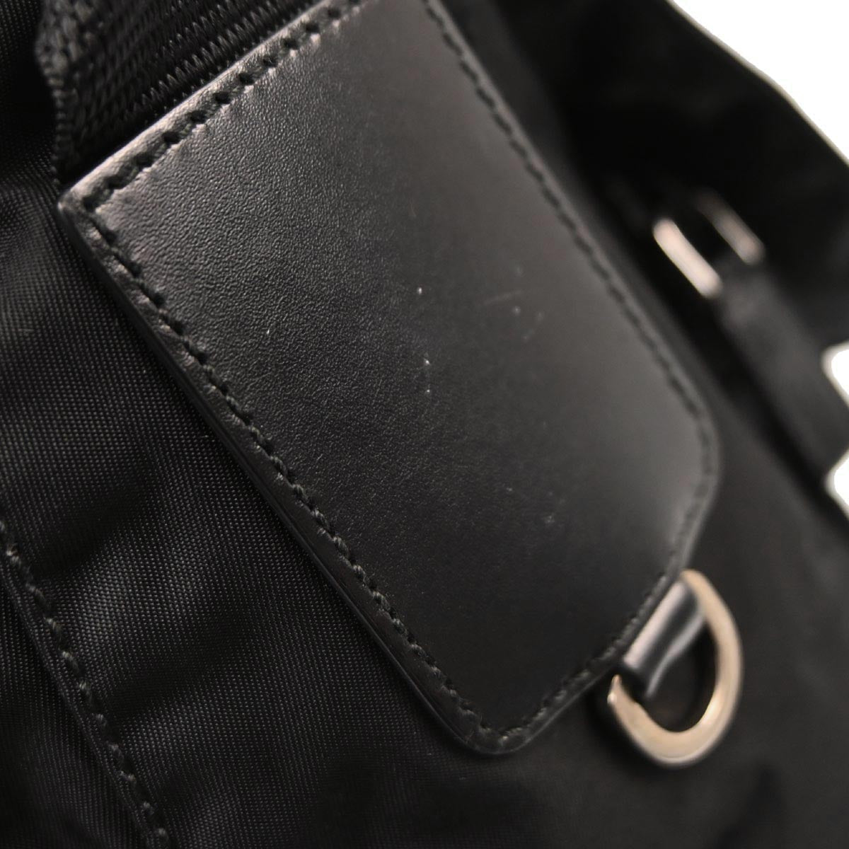 Prada Black Nylon Shoulder Bag