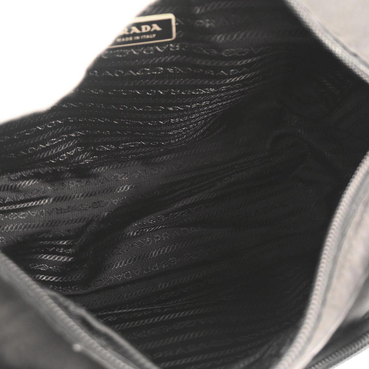Prada Black Nylon Shoulder Bag