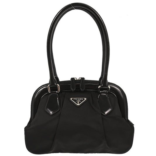 Prada Black Nylon Doctor Handbag