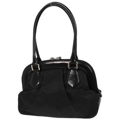 Prada Black Nylon Doctor Handbag