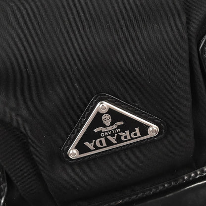 Prada Black Nylon Doctor Handbag
