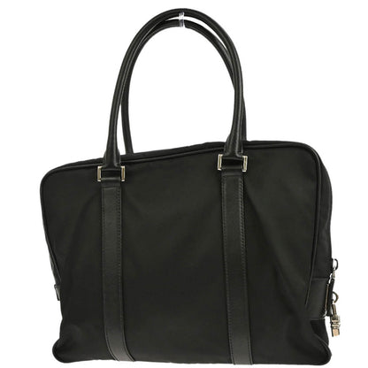 Prada Black Nylon Briefcase Handbag