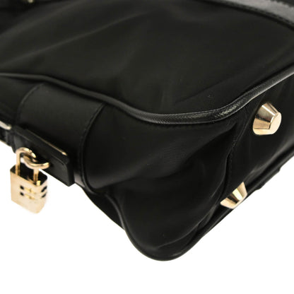 Prada Black Nylon Briefcase Handbag