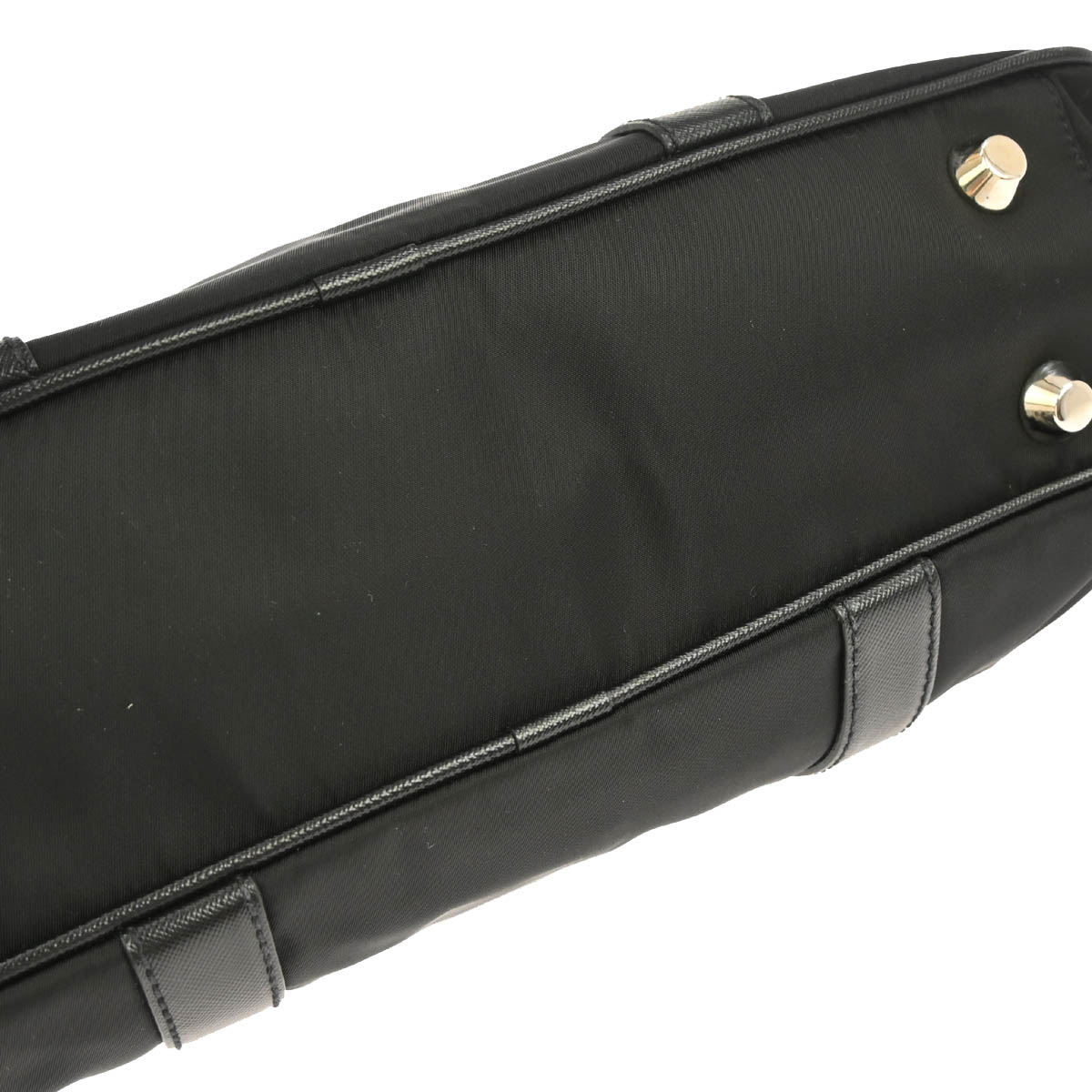 Prada Black Nylon Briefcase Handbag
