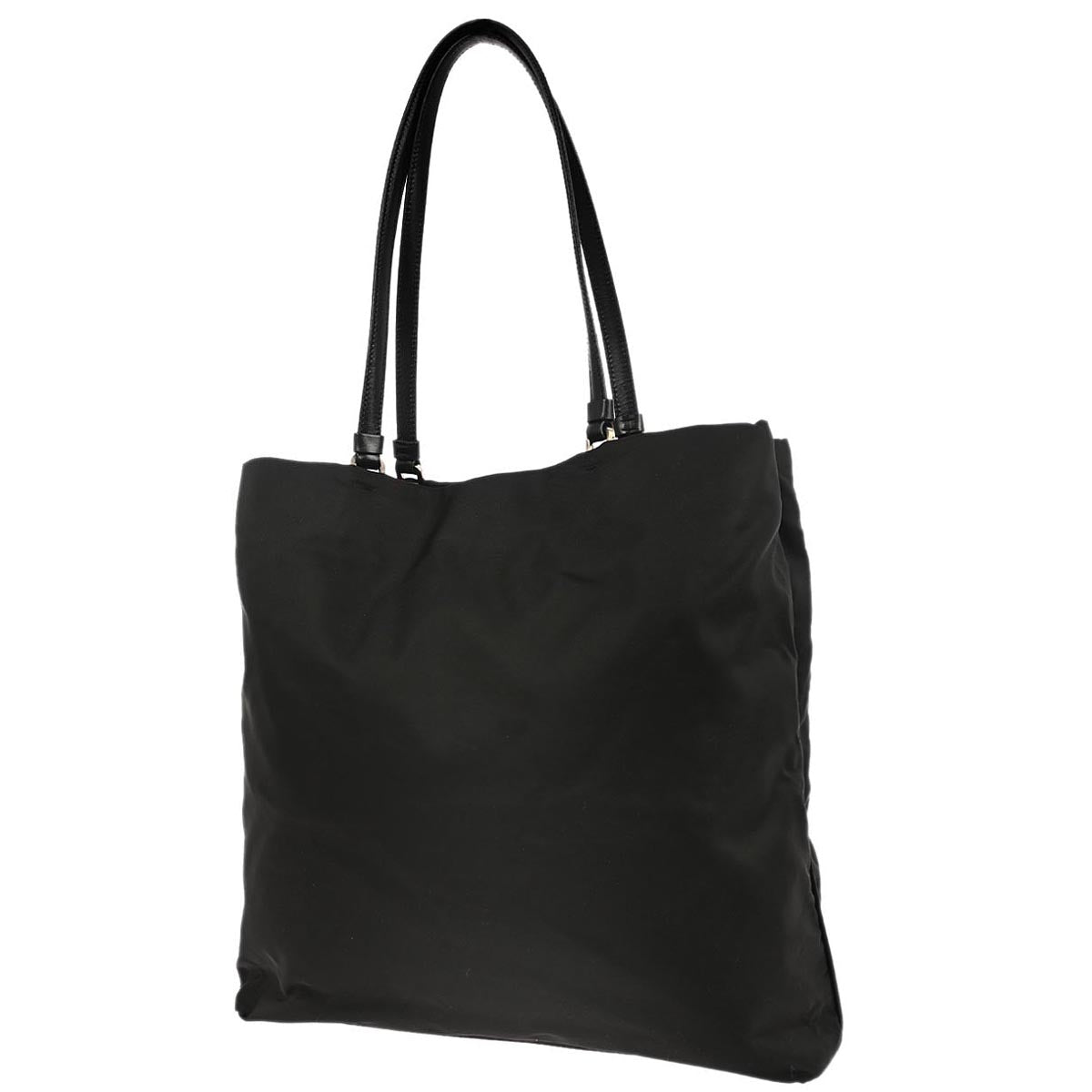 Prada Black Nylon Tote Handbag