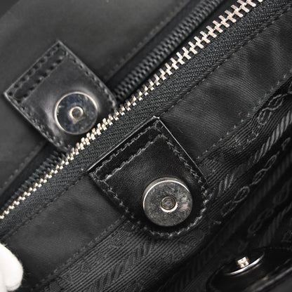 Prada Black Nylon Tote Handbag