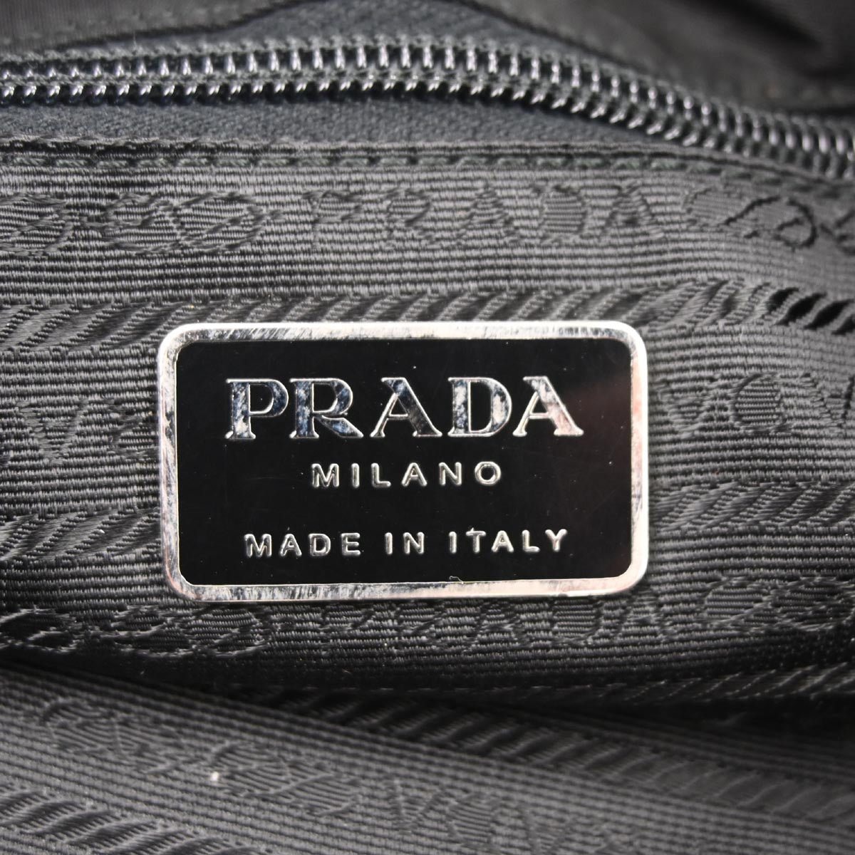 Prada Black Nylon Tote Handbag