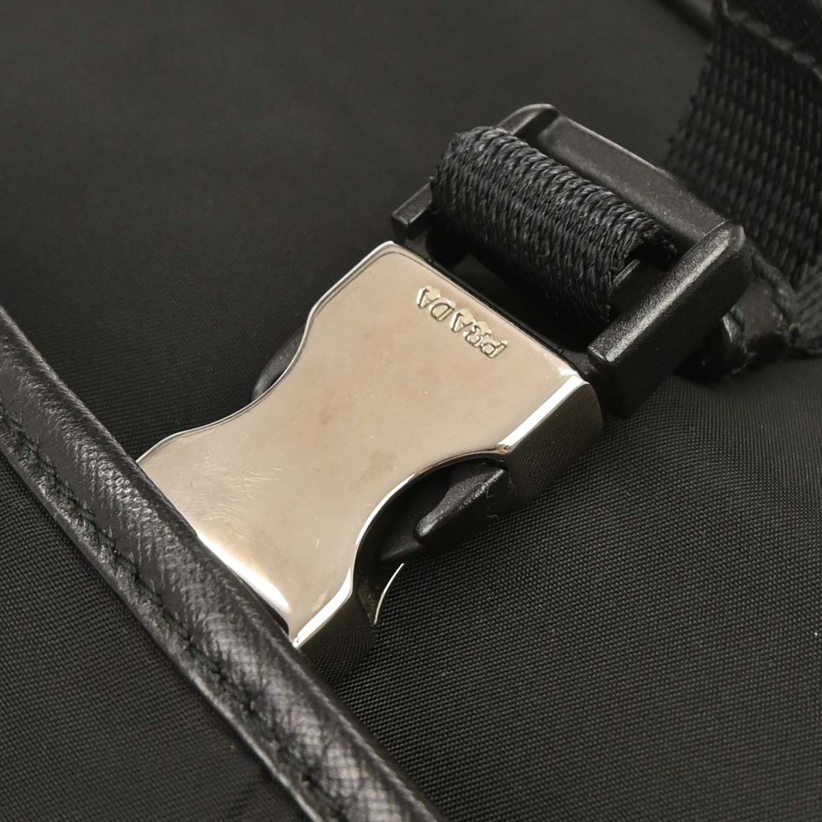 Prada Black Nylon Shoulder Bag