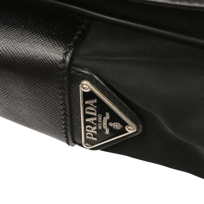Prada Black Nylon Shoulder Bag