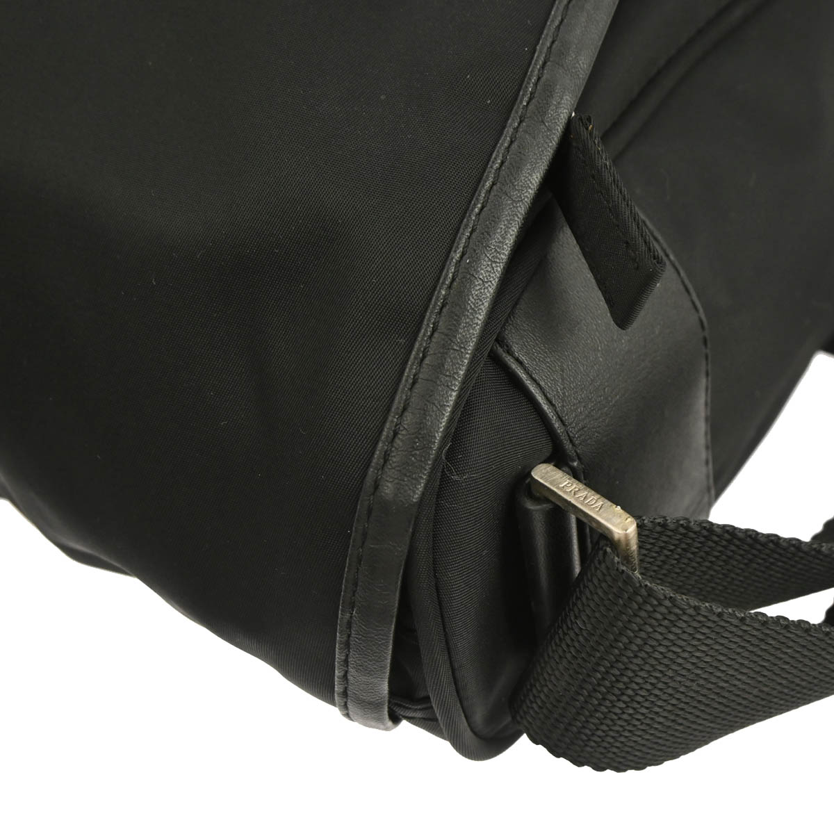 Prada Black Nylon Shoulder Bag