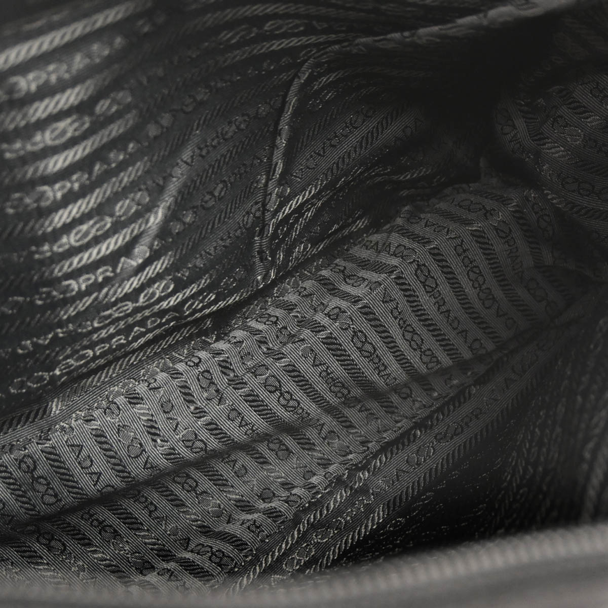 Prada Black Nylon Shoulder Bag