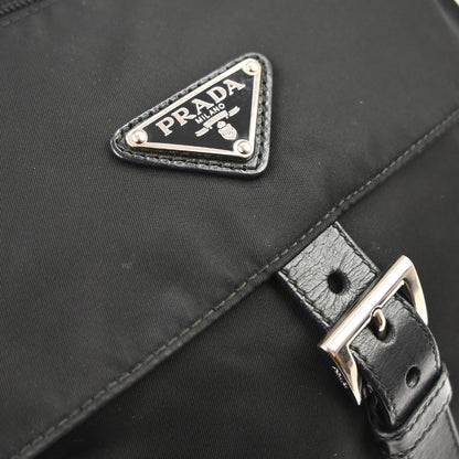 Prada Black Nylon Shoulder Bag