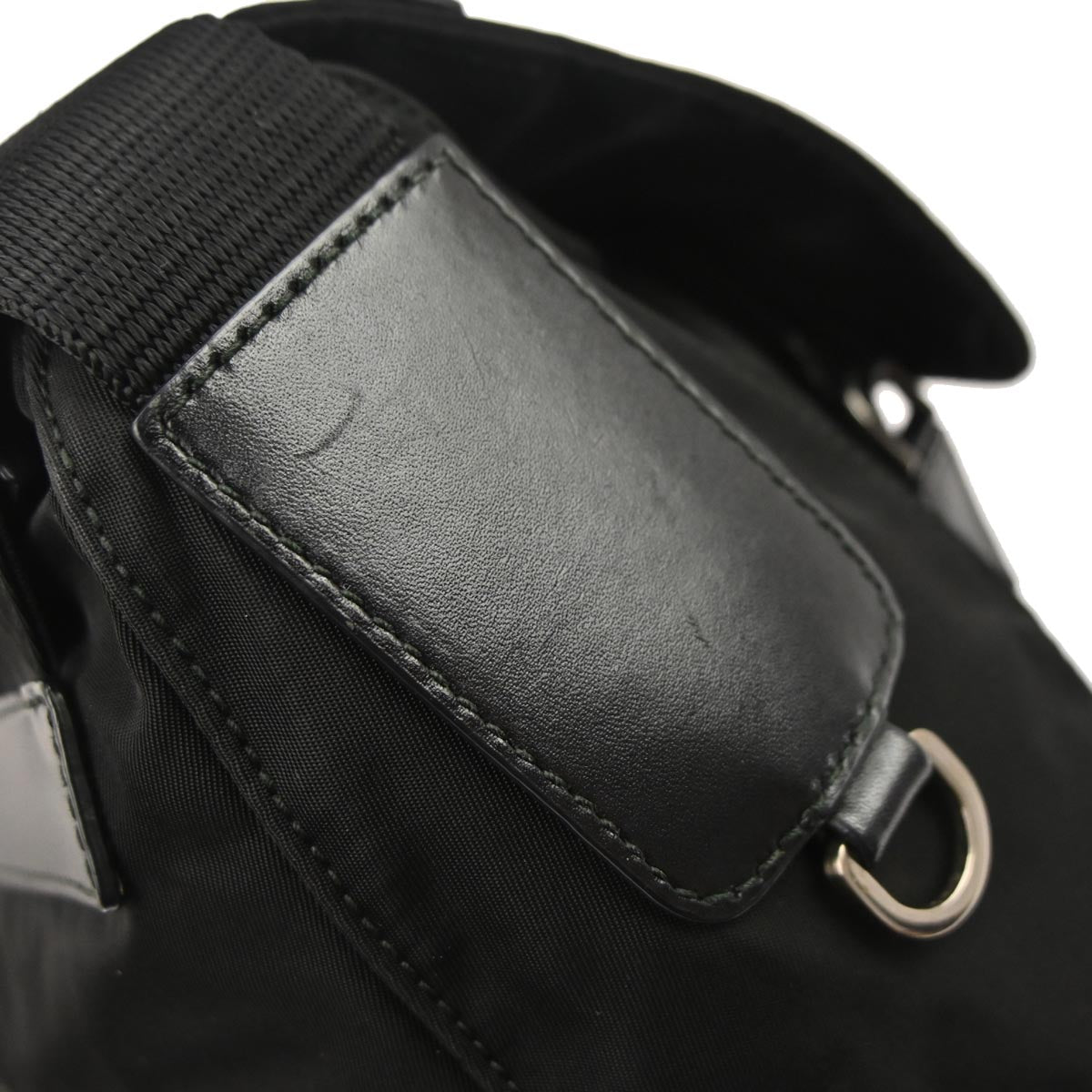 Prada Black Nylon Shoulder Bag