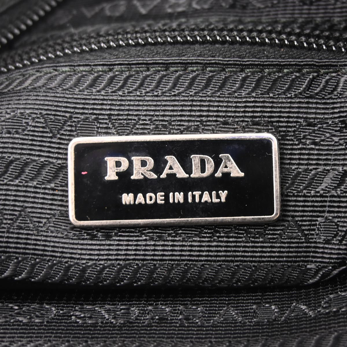 Prada Black Nylon Shoulder Bag