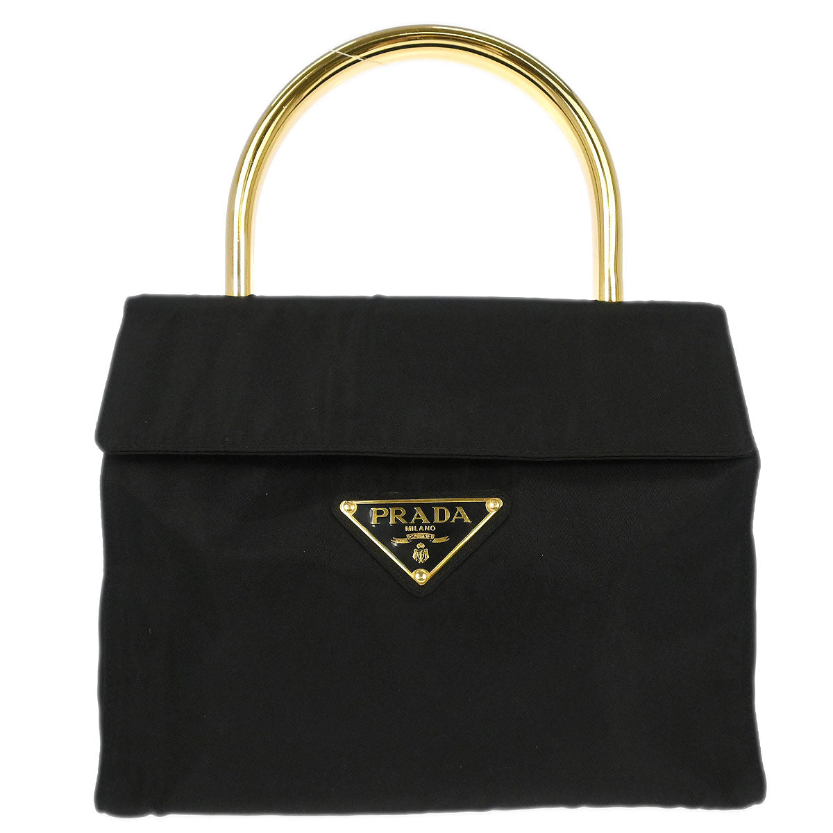Prada Black Nylon Handbag