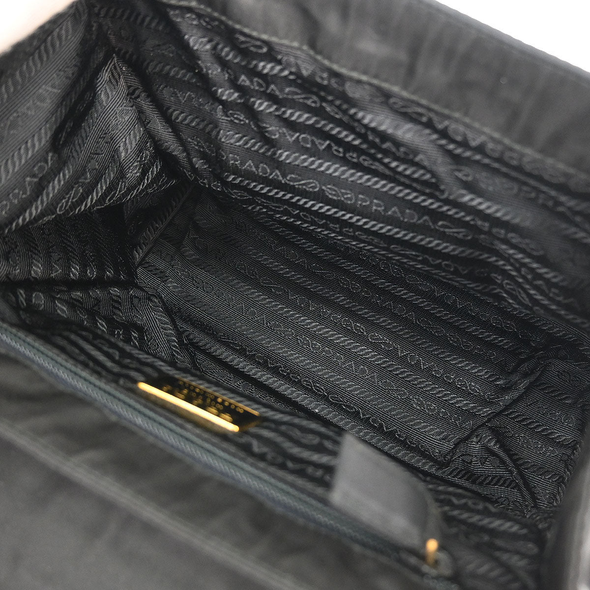 Prada Black Nylon Handbag