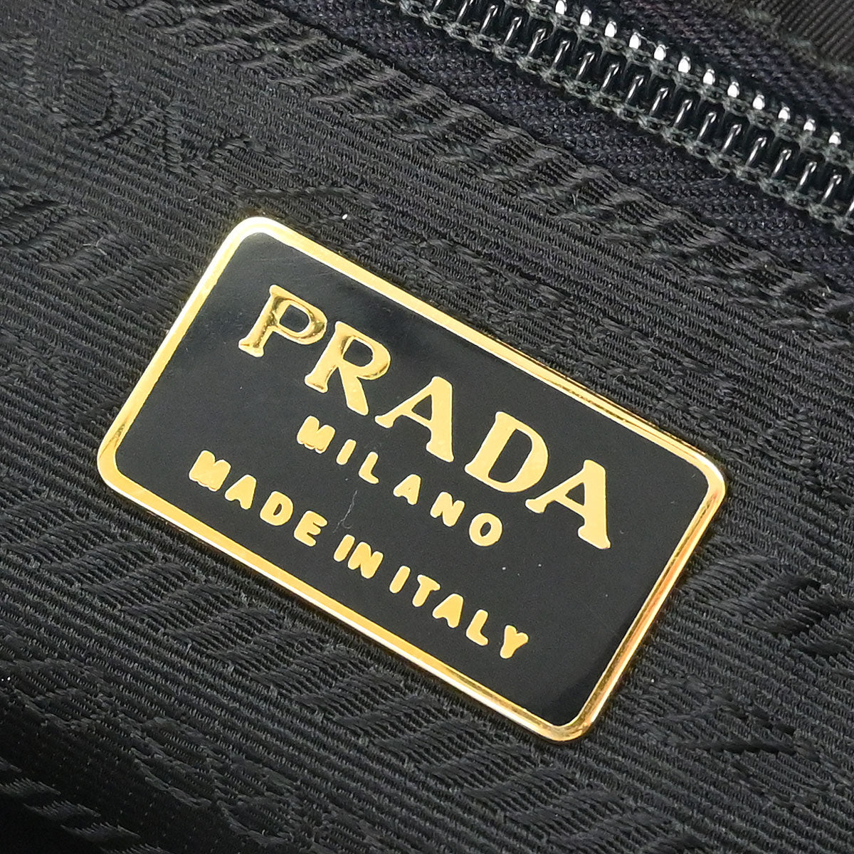 Prada Black Nylon Handbag