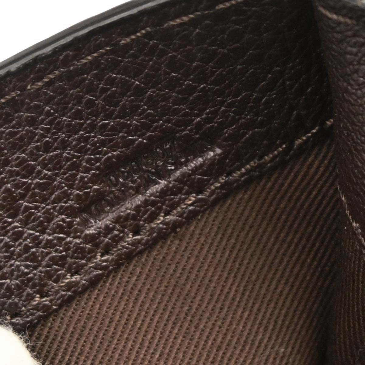 Loewe Brown Leather Briefcase 2way Shoulder Business Handbag