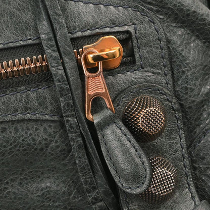 Balenciaga Green City Medium 2way Shoulder Handbag