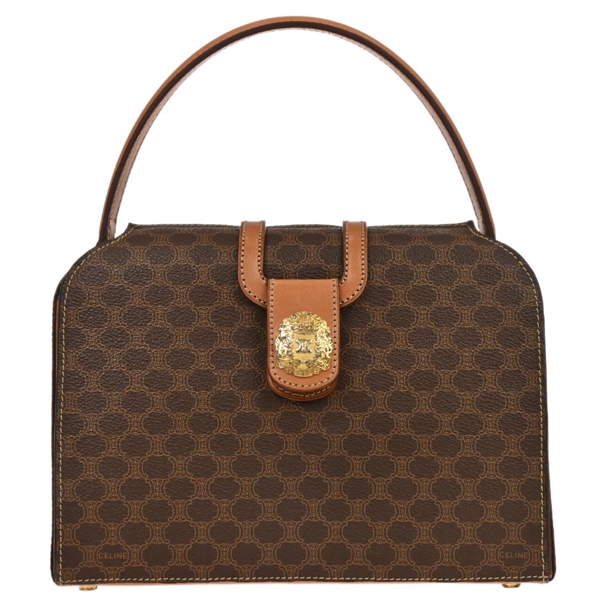 Celine Brown Macadam Handbag