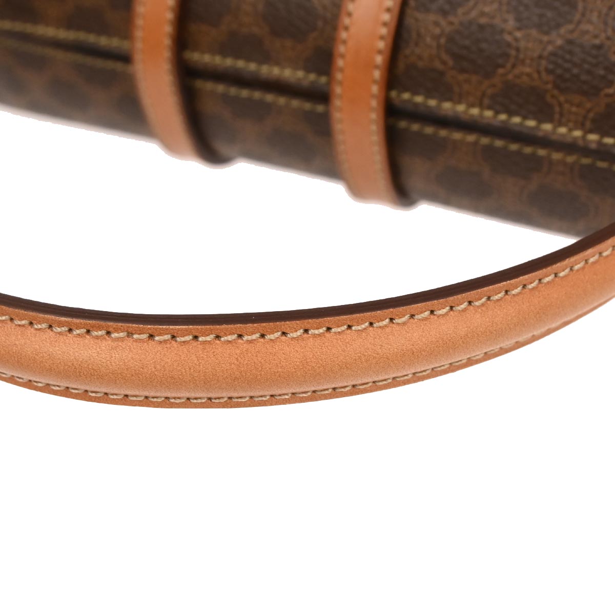 Celine Brown Macadam Handbag