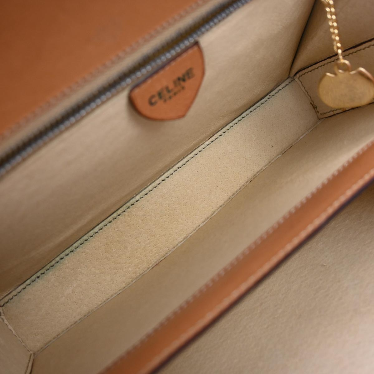 Celine Brown Macadam Handbag