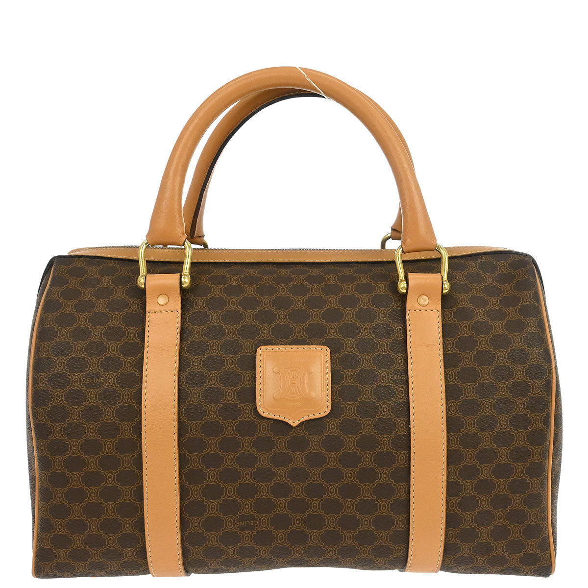 Celine Brown Macadam Handbag