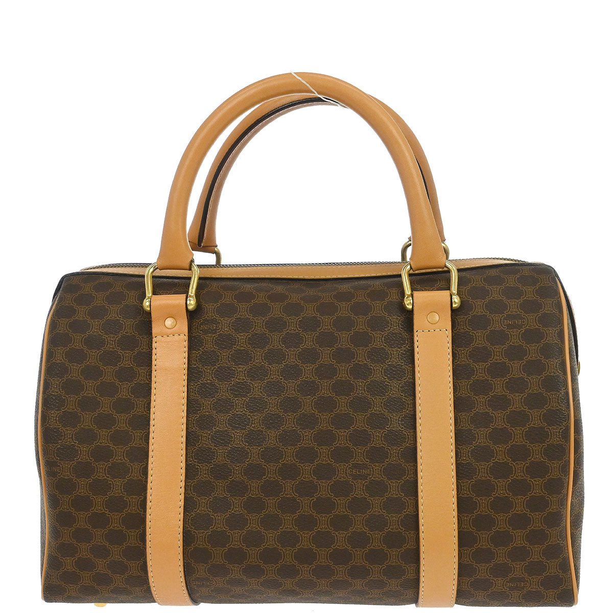 Celine Brown Macadam Handbag