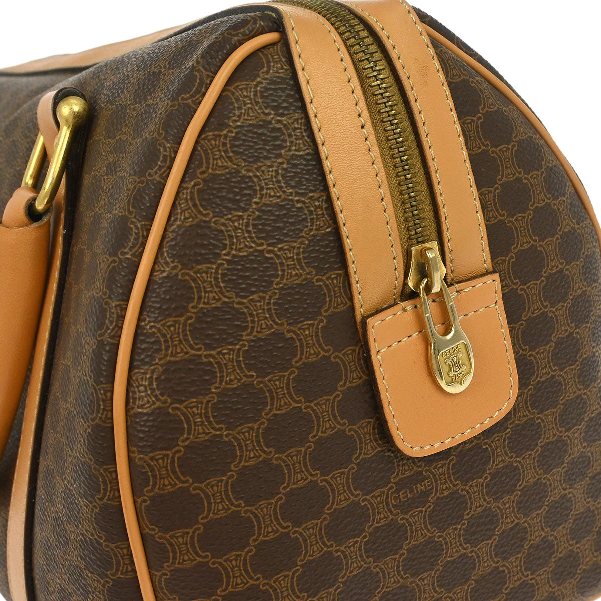 Celine Brown Macadam Handbag