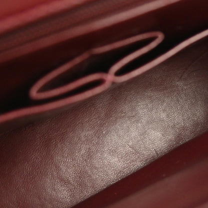 Chanel 1991-1994 Black Lambskin Paris Shoulder Bag