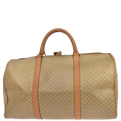 Celine Beige Macadam Duffle Handbag