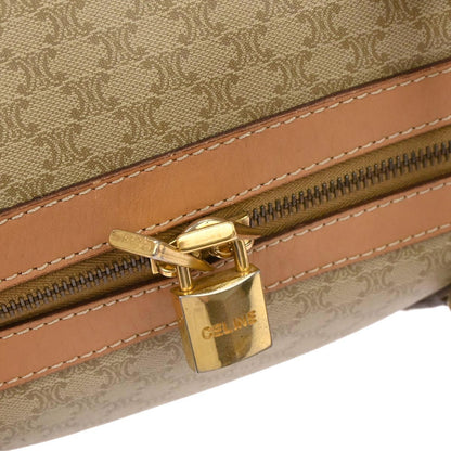 Celine Beige Macadam Duffle Handbag